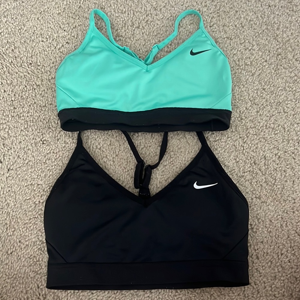 Set of two Nike sports bras size small